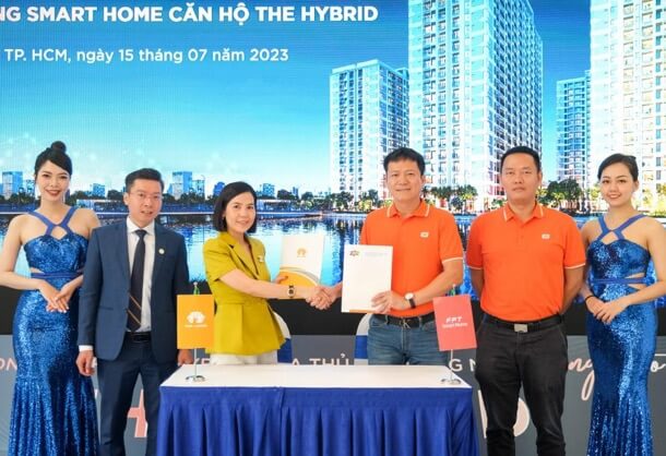 Đại diện Rio Land và FPT Smarthome chính thức ký kết hợp tác phát triển căn hộ thông minh The Hybrid